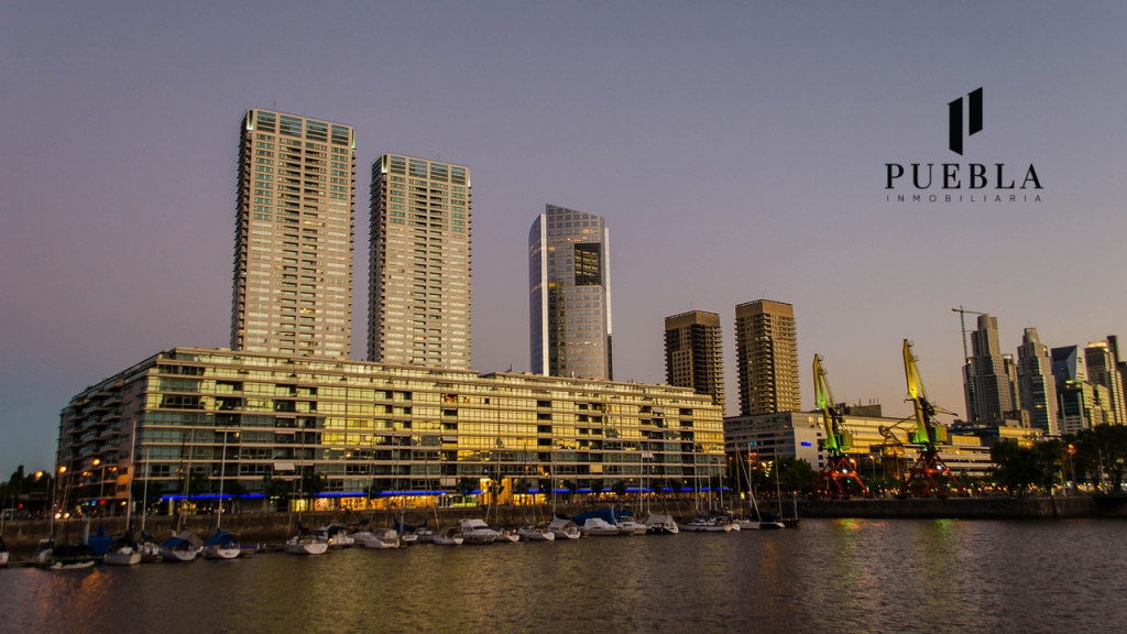 Mercado inmobiliario CABA noviembre 2025 - Skyline Puerto Madero Buenos Aires